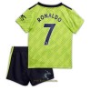 Officiële Voetbalshirt + Korte Broek Manchester United Ronaldo 7 Derde 2022-23 - Kids